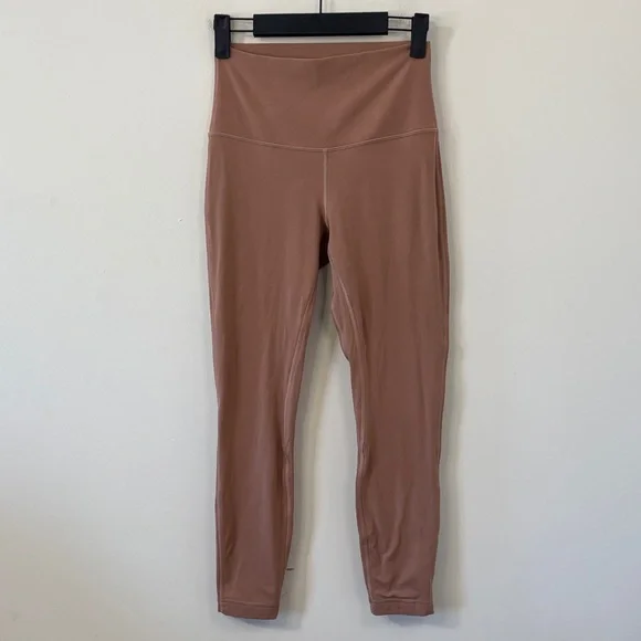 Lululemon Align High-Rise Pant 25" Leggings Twilight Rose Size 6 - Picture 2 of 9